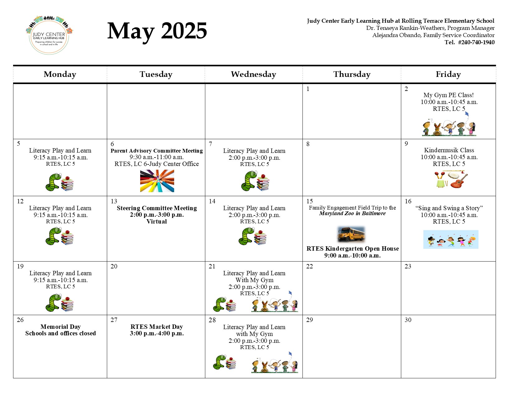 May 2025 Calendar