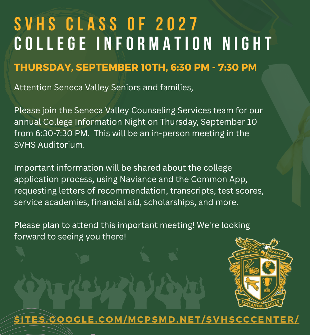 09-10-26 SVHS College Info Night Flyer
