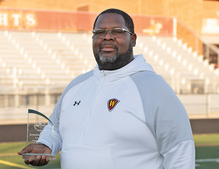 MCPS Coach of the Year - Wheaton's Varsity Football Coach Jermaine Howell