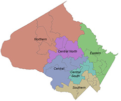 Regions Map